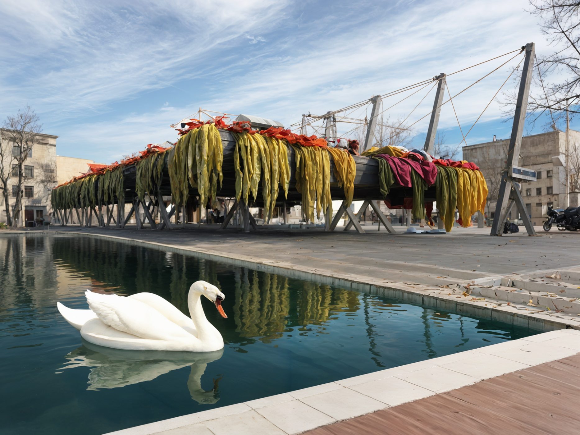 Transformation des Chemnitzer Busbahnhofs, #KI-Marx-Stadt, Chemnitz Ostmodern